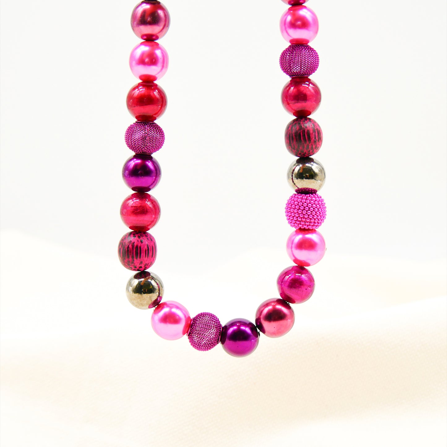 Perlenkette Raspberry