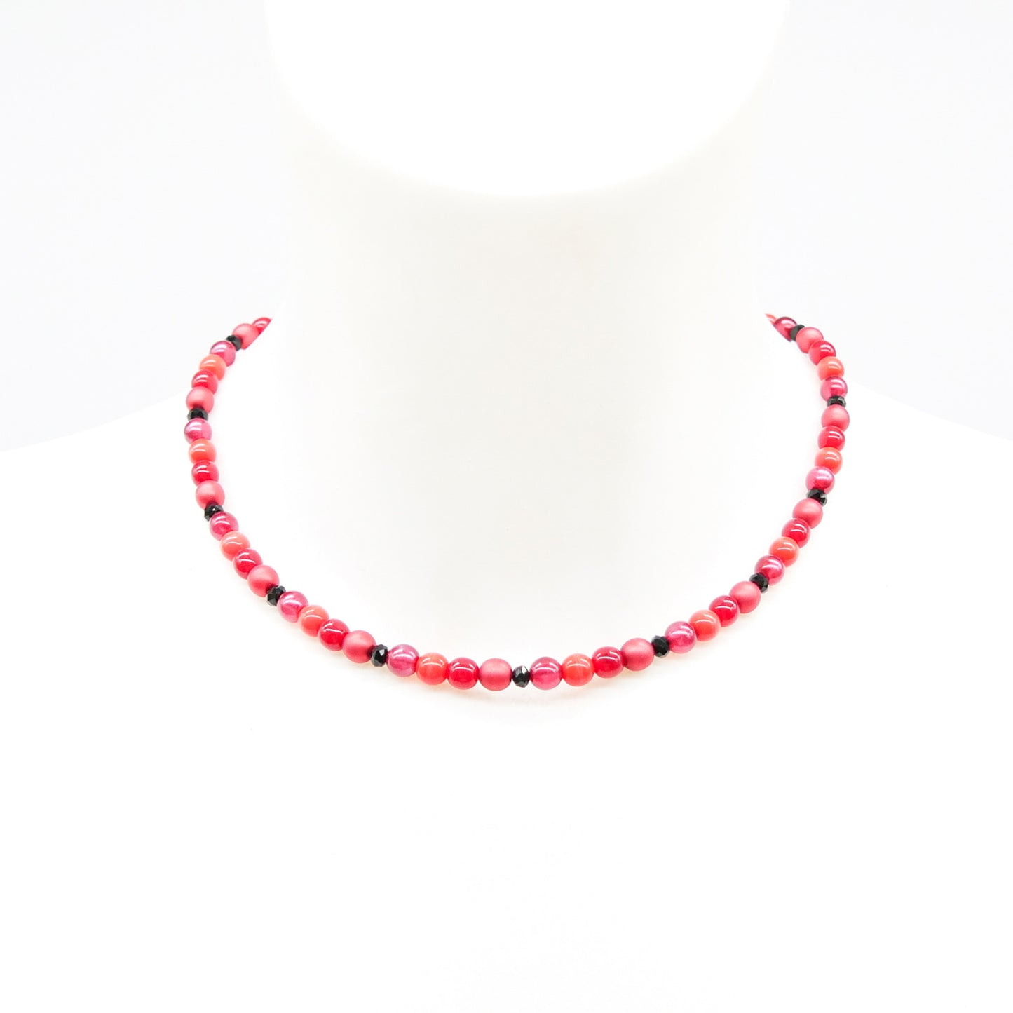 Perlenkette Red Rose