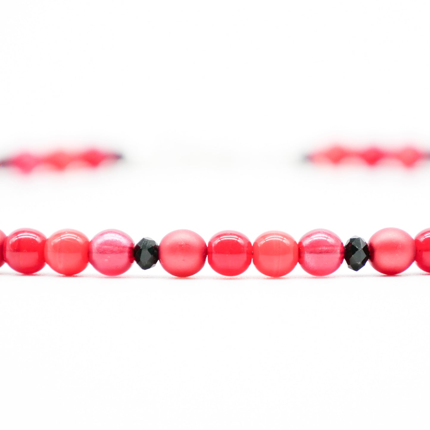 Perlenkette Red Rose