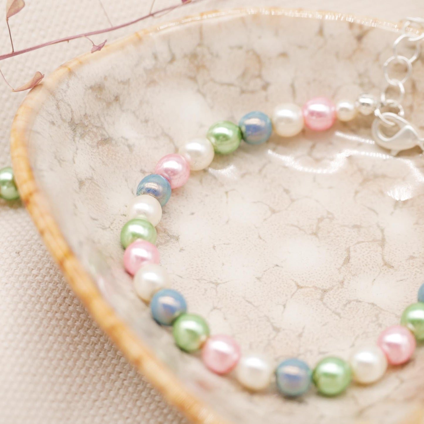 Armband Rainbow Pearls