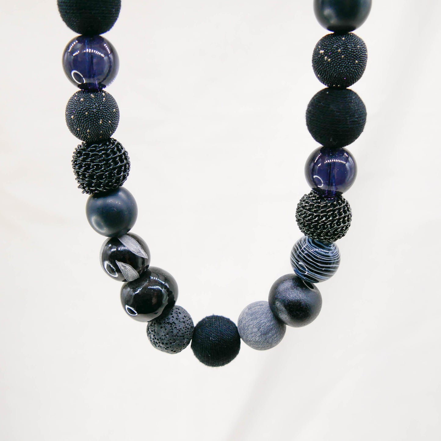 Perlenkette Black Beauty