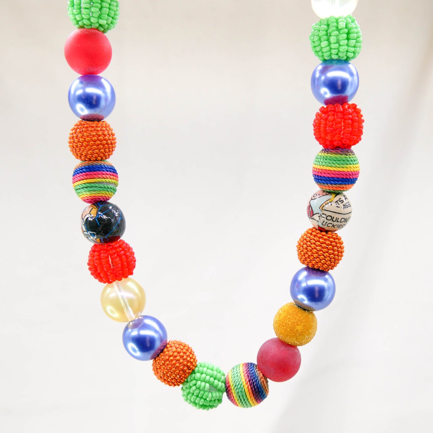 Perlenkette Multicolor