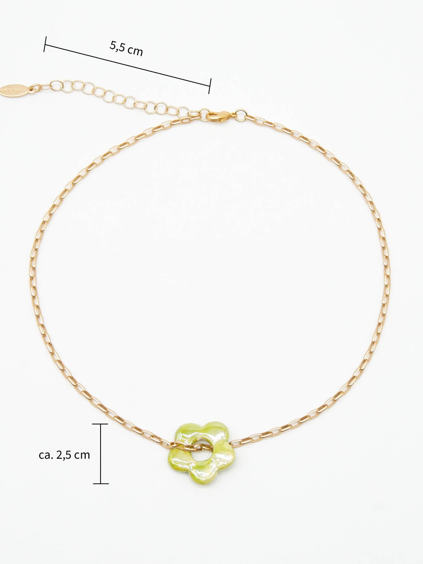 Kette Blossom Olive