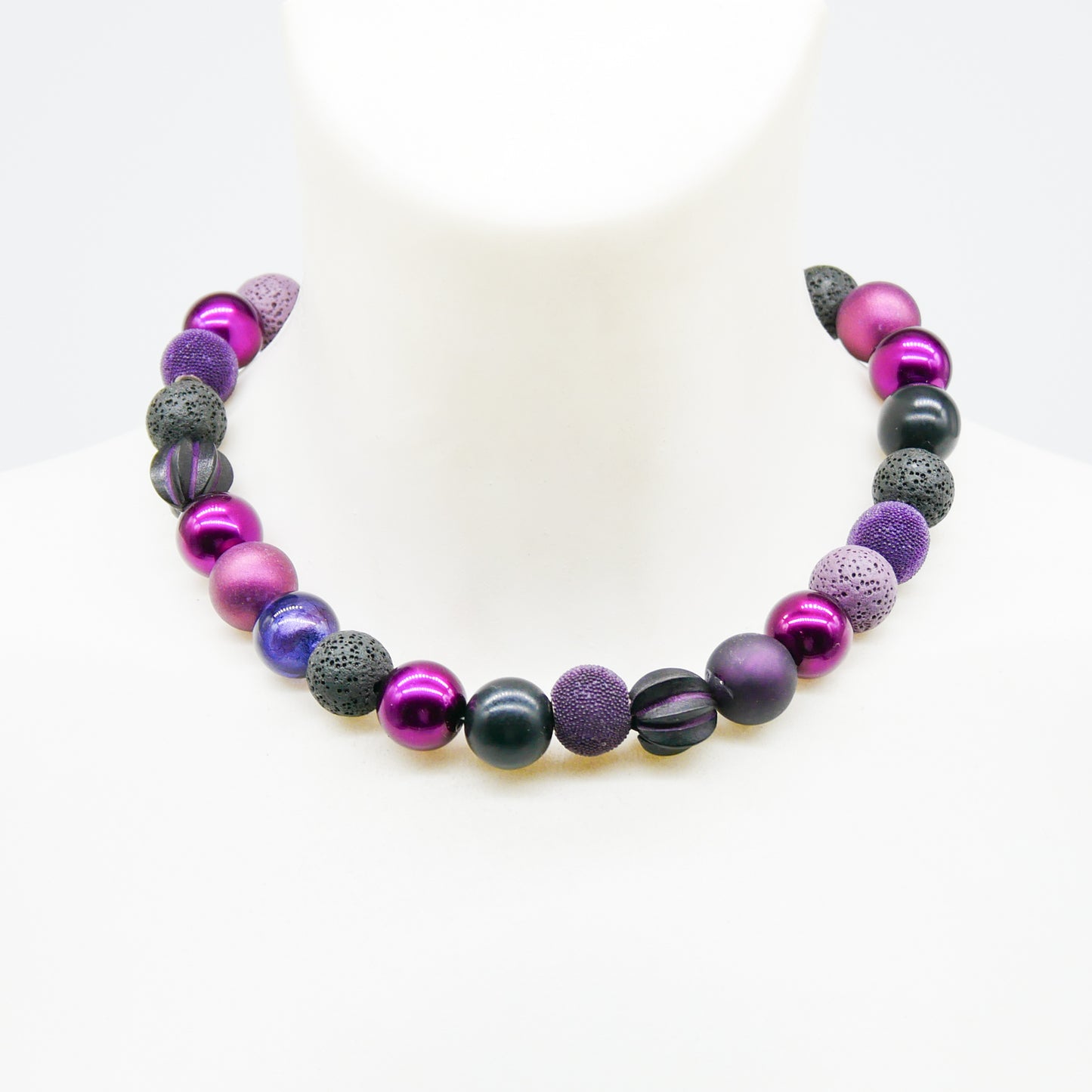 Perlenkette Midnight Queen