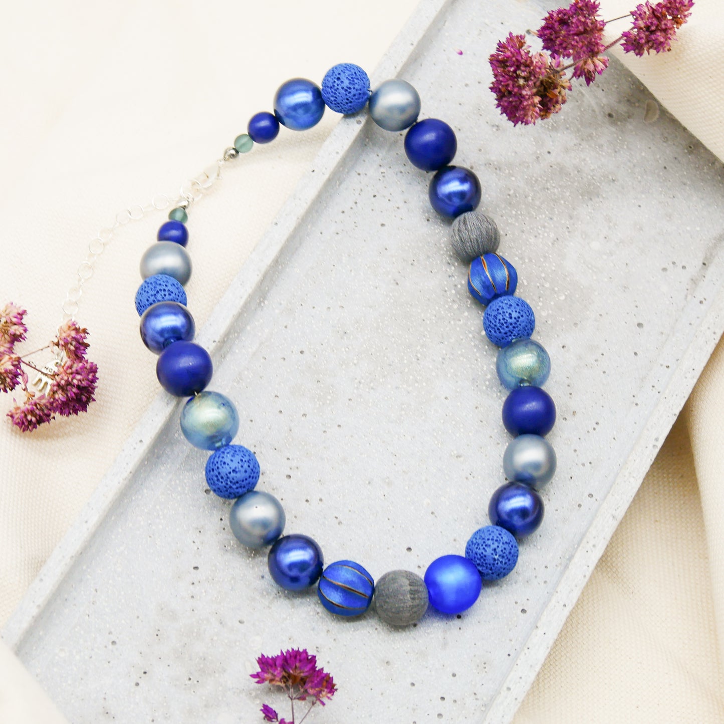 Perlenkette Deep Sea