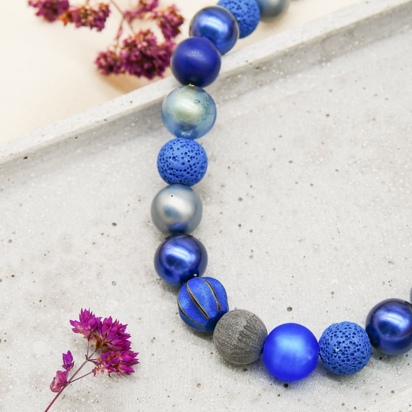 Perlenkette Deep Sea