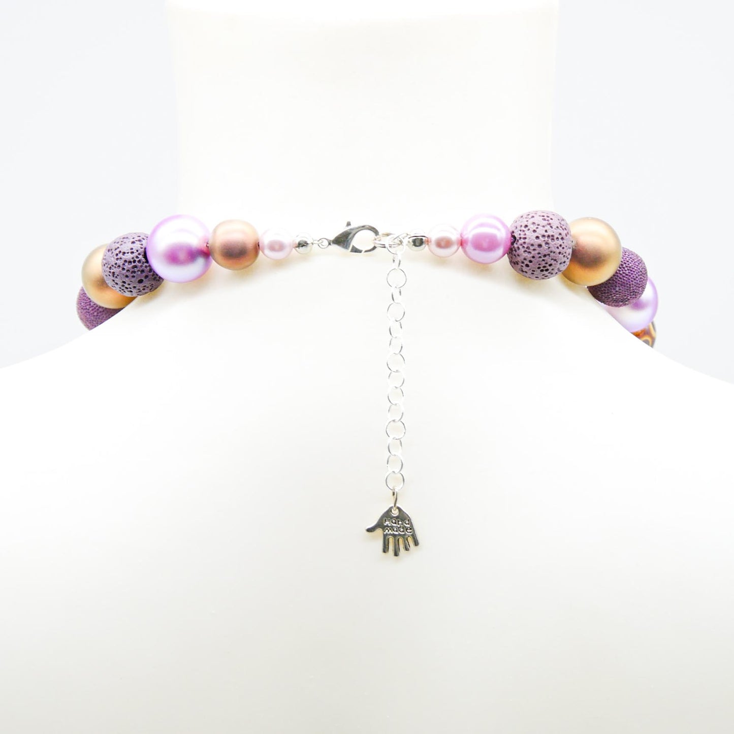 Perlenkette Soft Lilac
