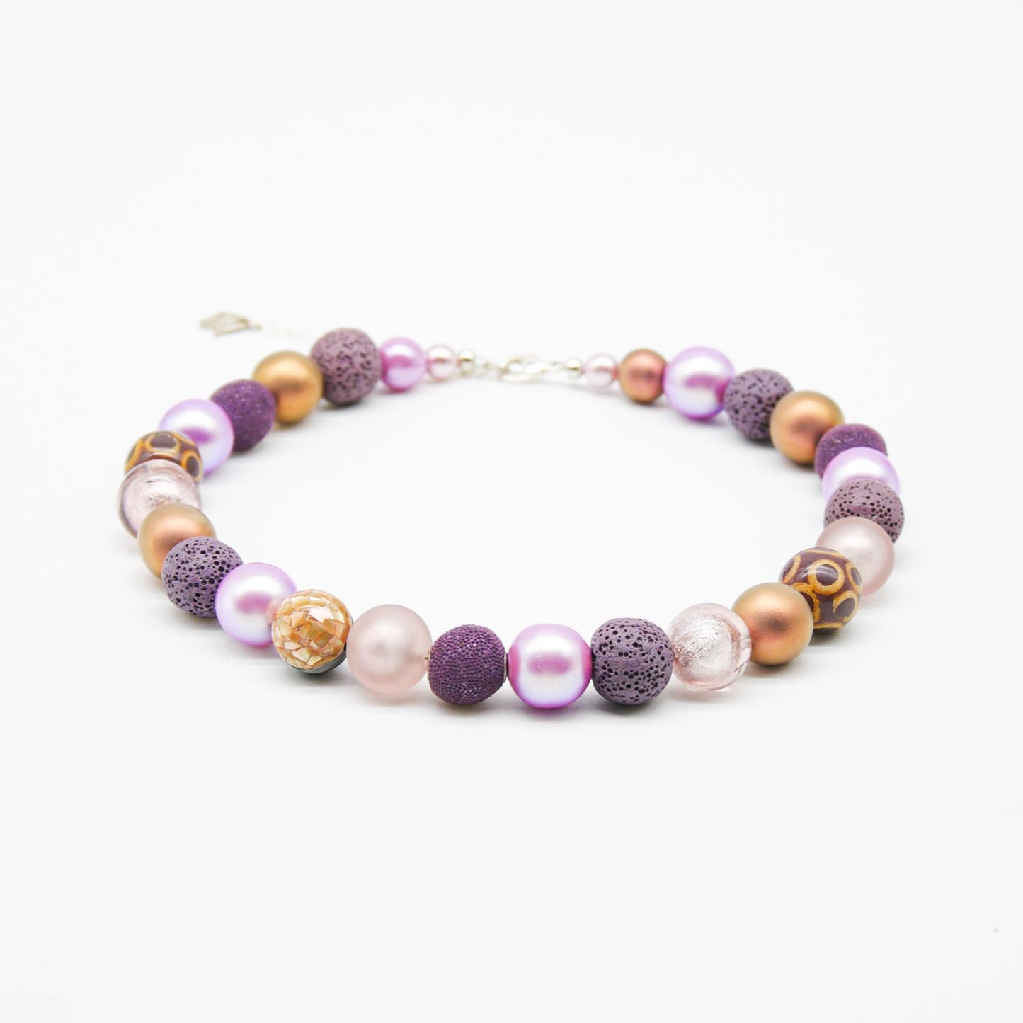 Perlenkette Soft Lilac