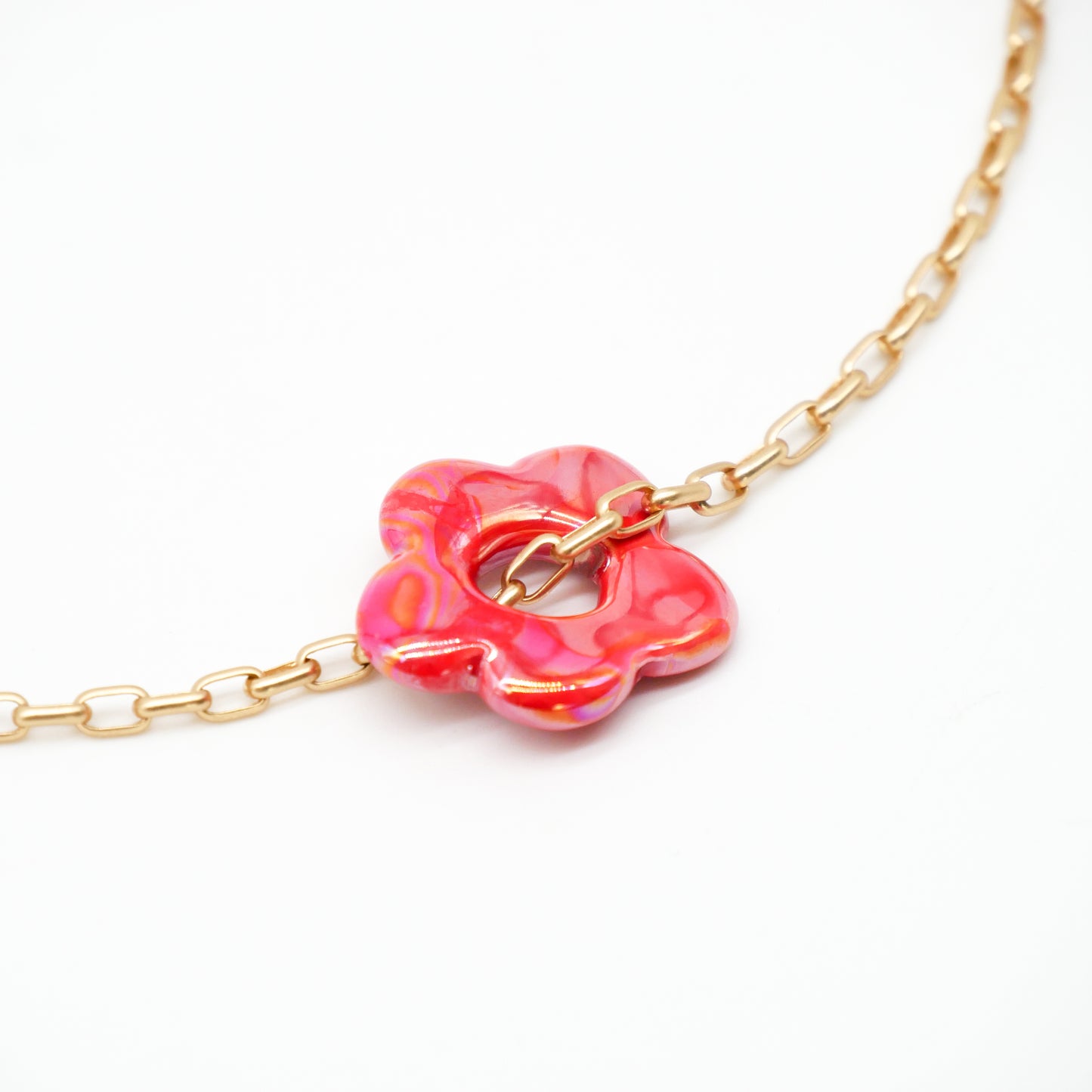 Kette Blossom Red