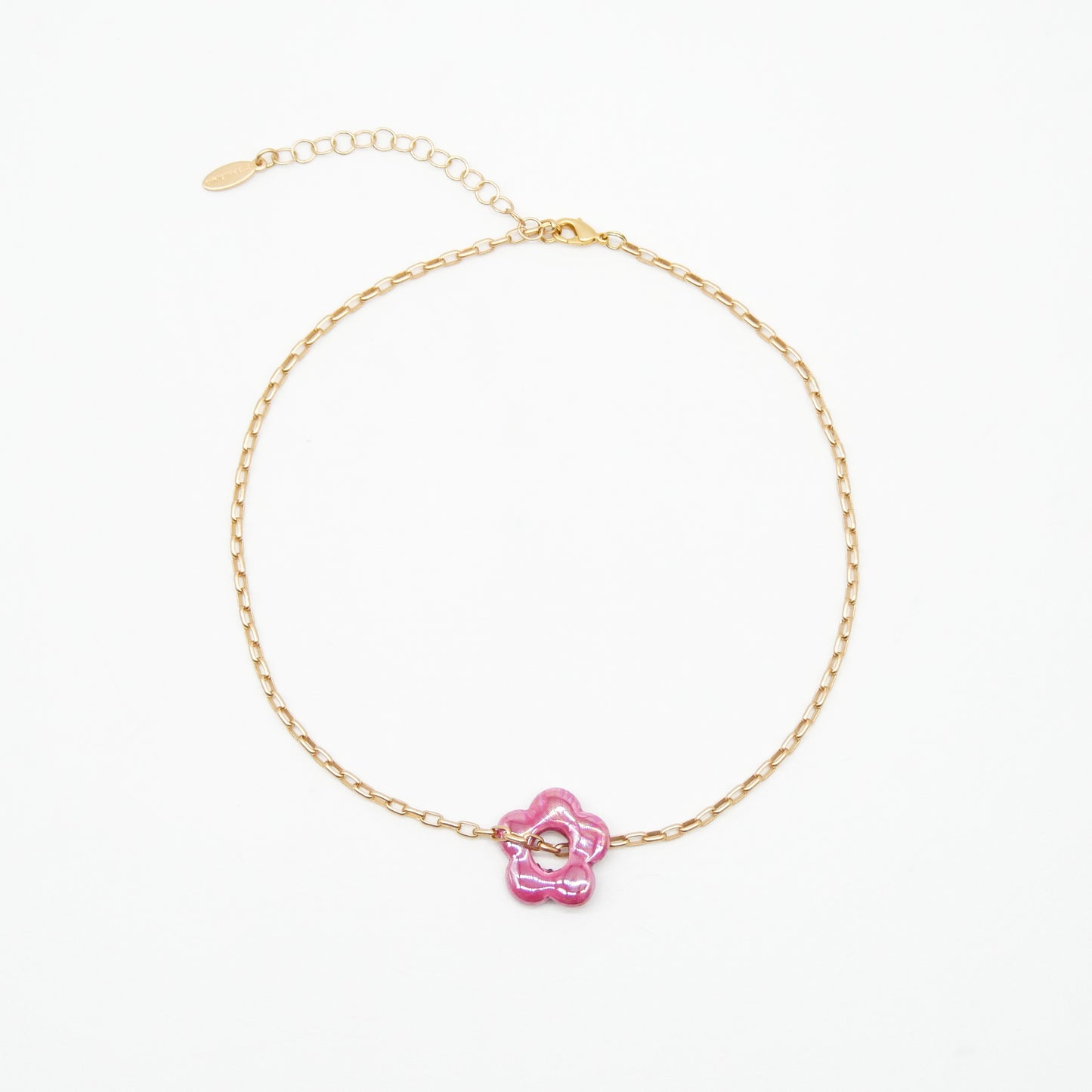 Kette Blossom Fuchsia