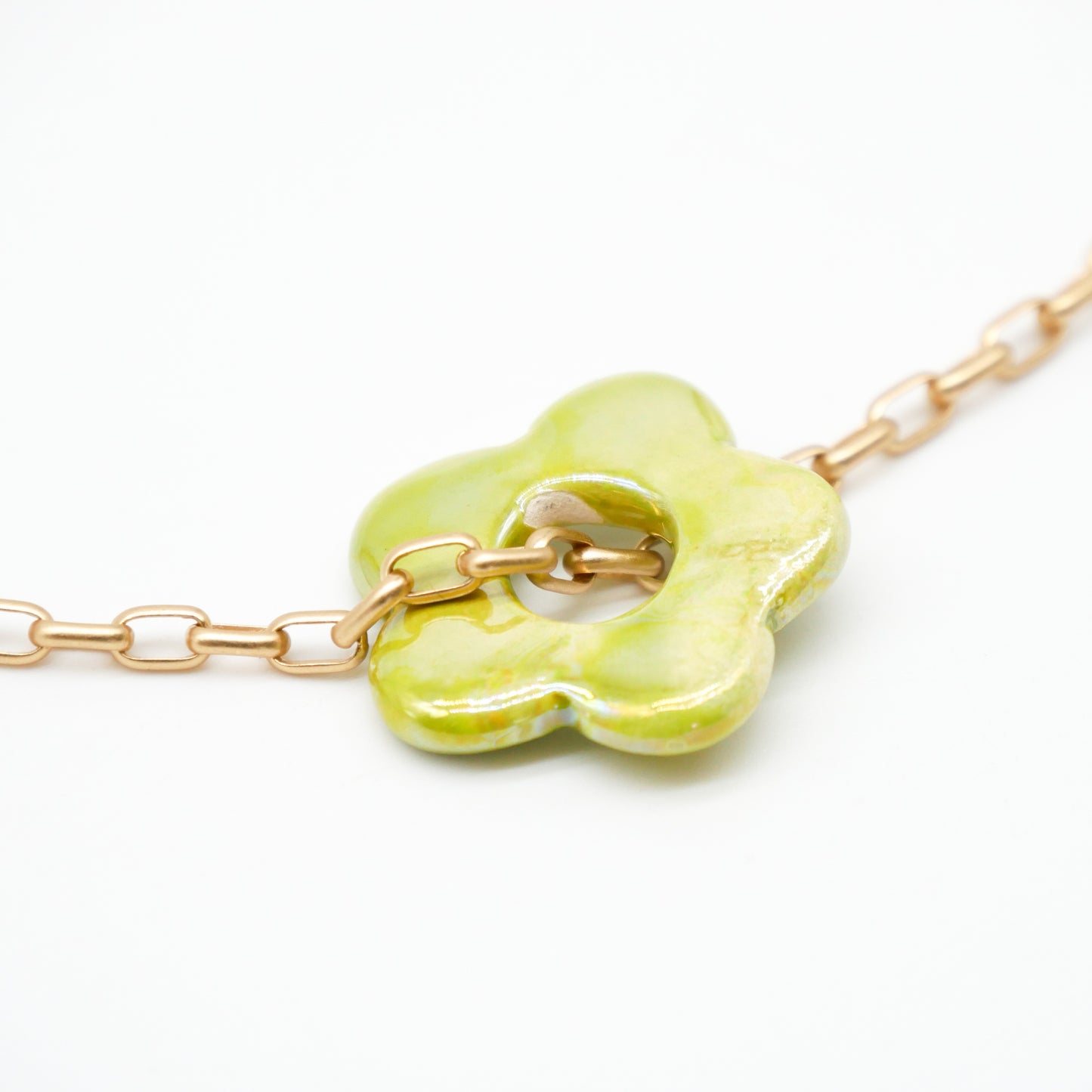 Kette Blossom Olive