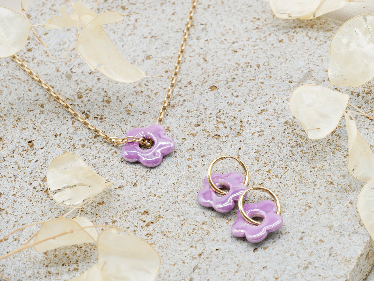 Kette Blossom Purple