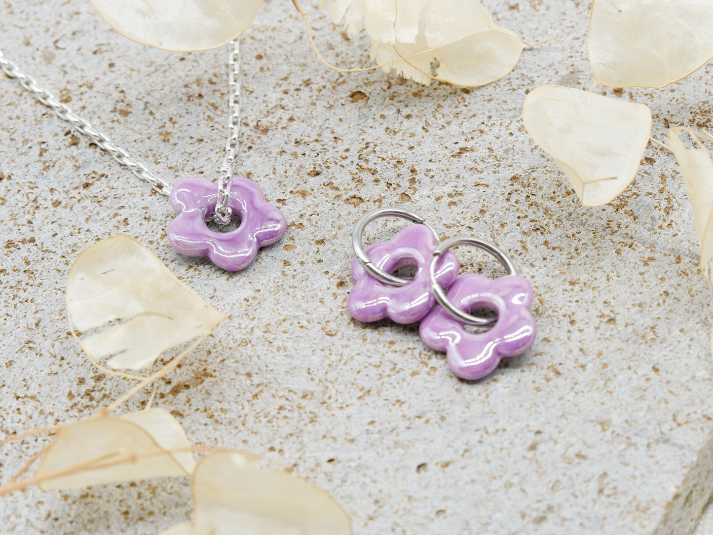 Kette Blossom Purple