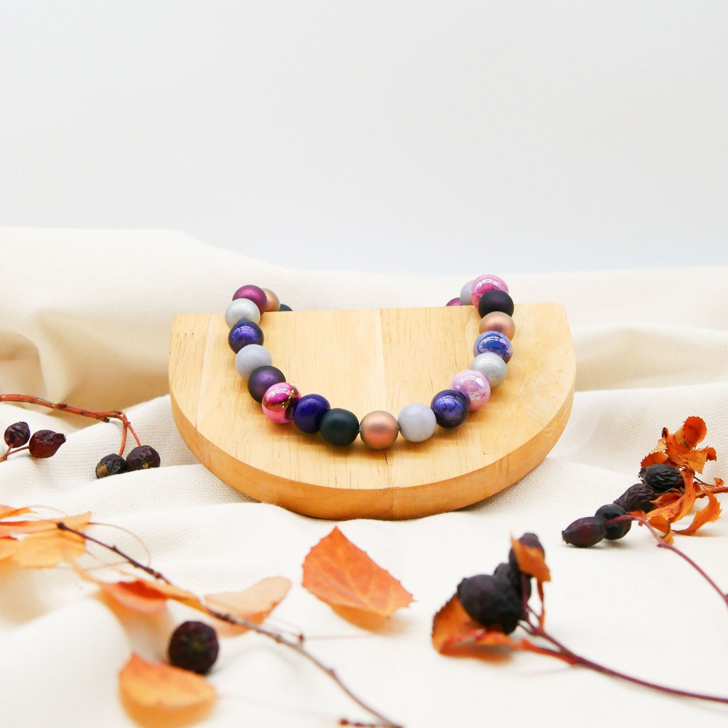 Perlenkette Beerencocktail