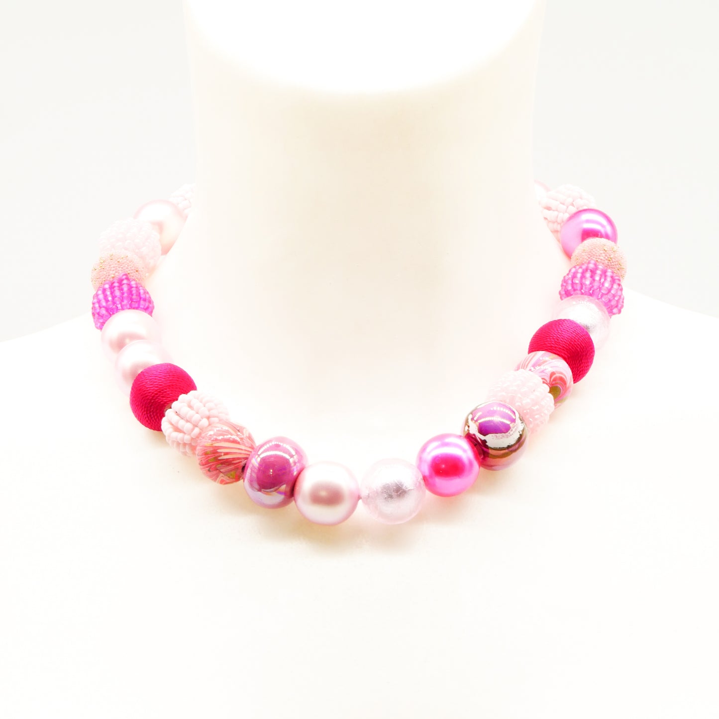 Perlenkette Passionfruit Pink