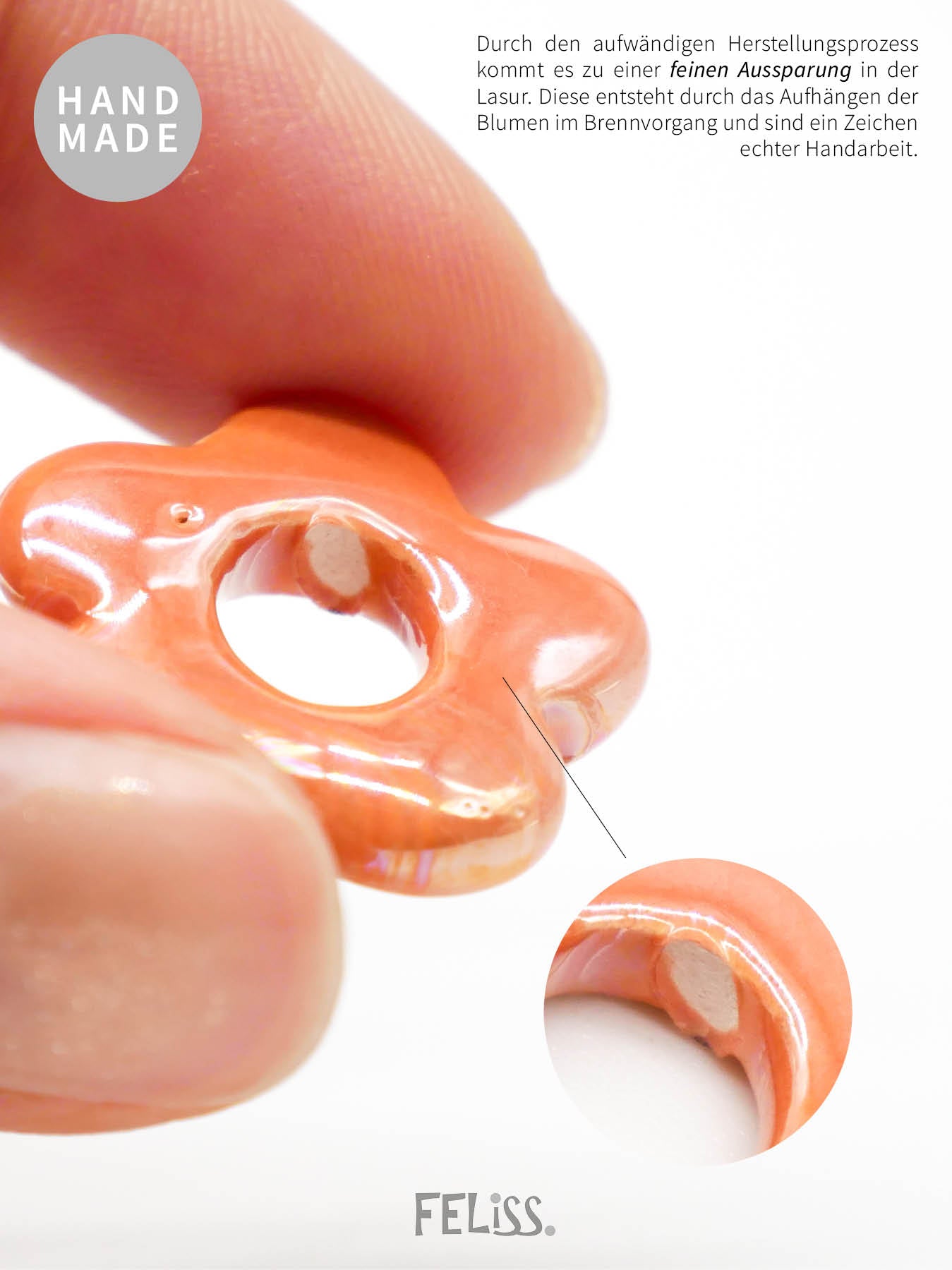 Kette Blossom Orange
