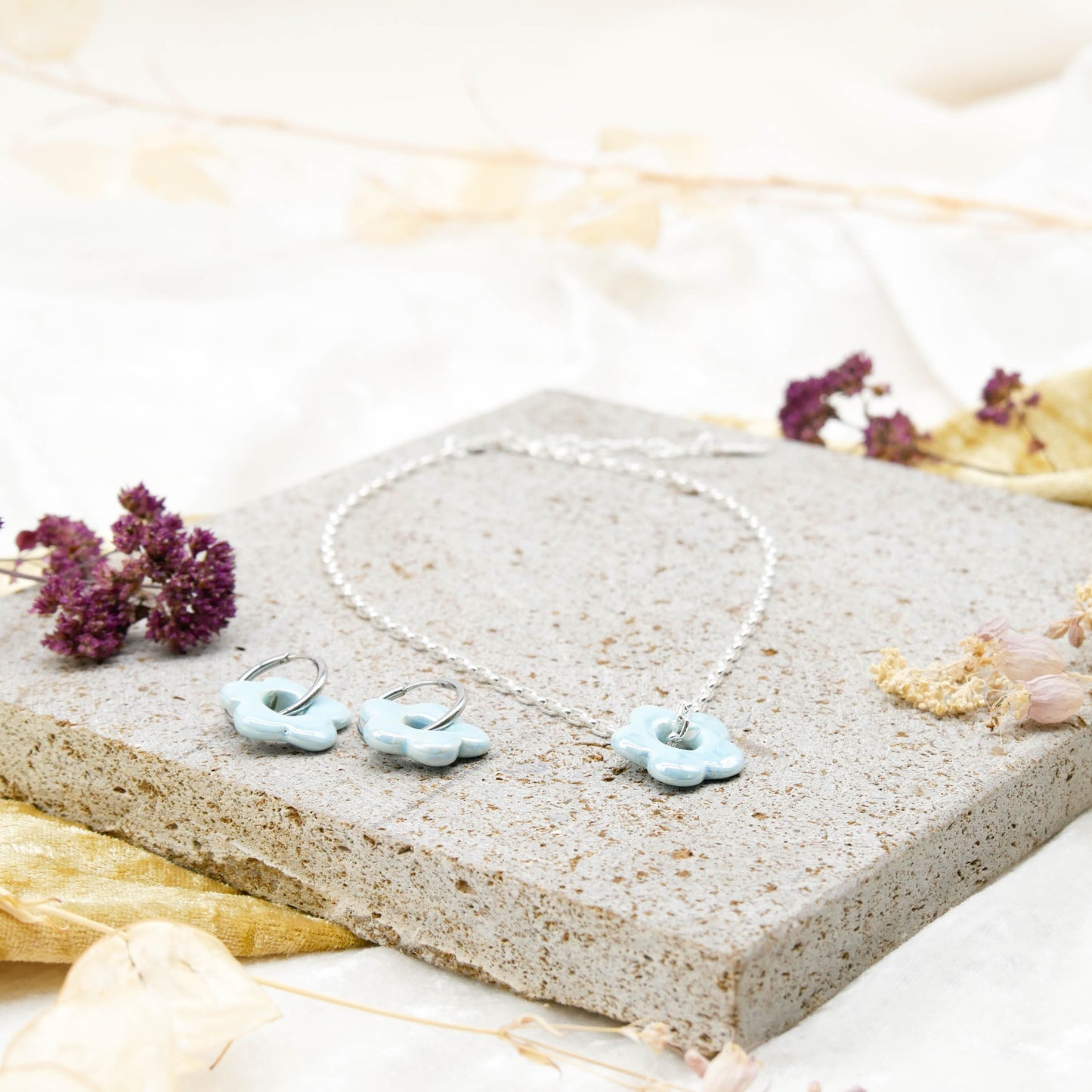 Kette Blossom Blue