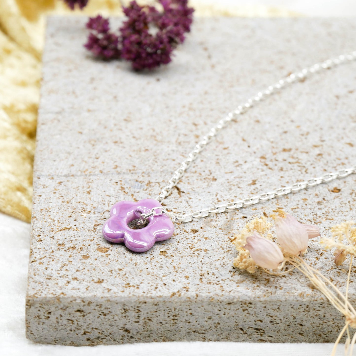 Kette Blossom Purple