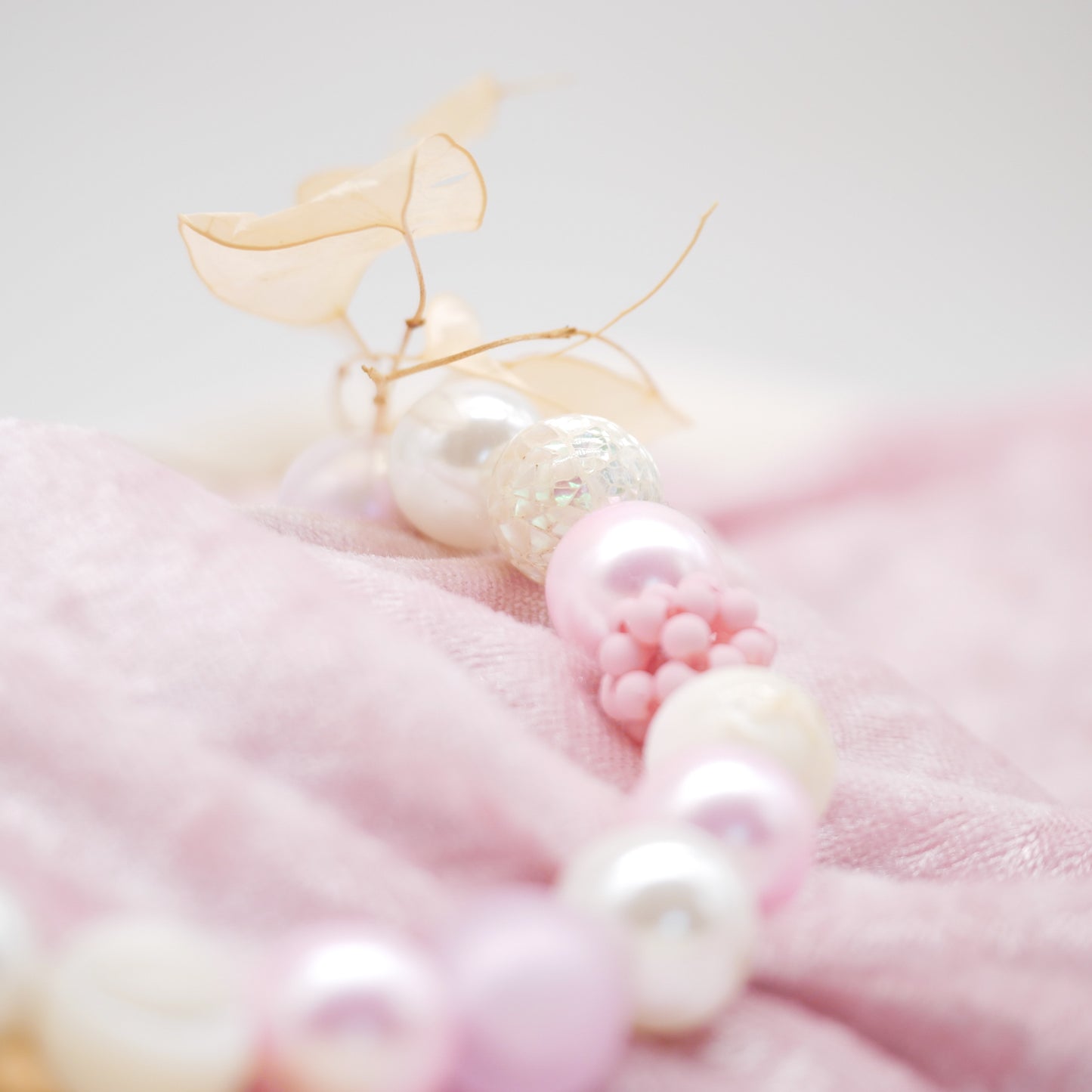 Perlenkette Soft Magnolia