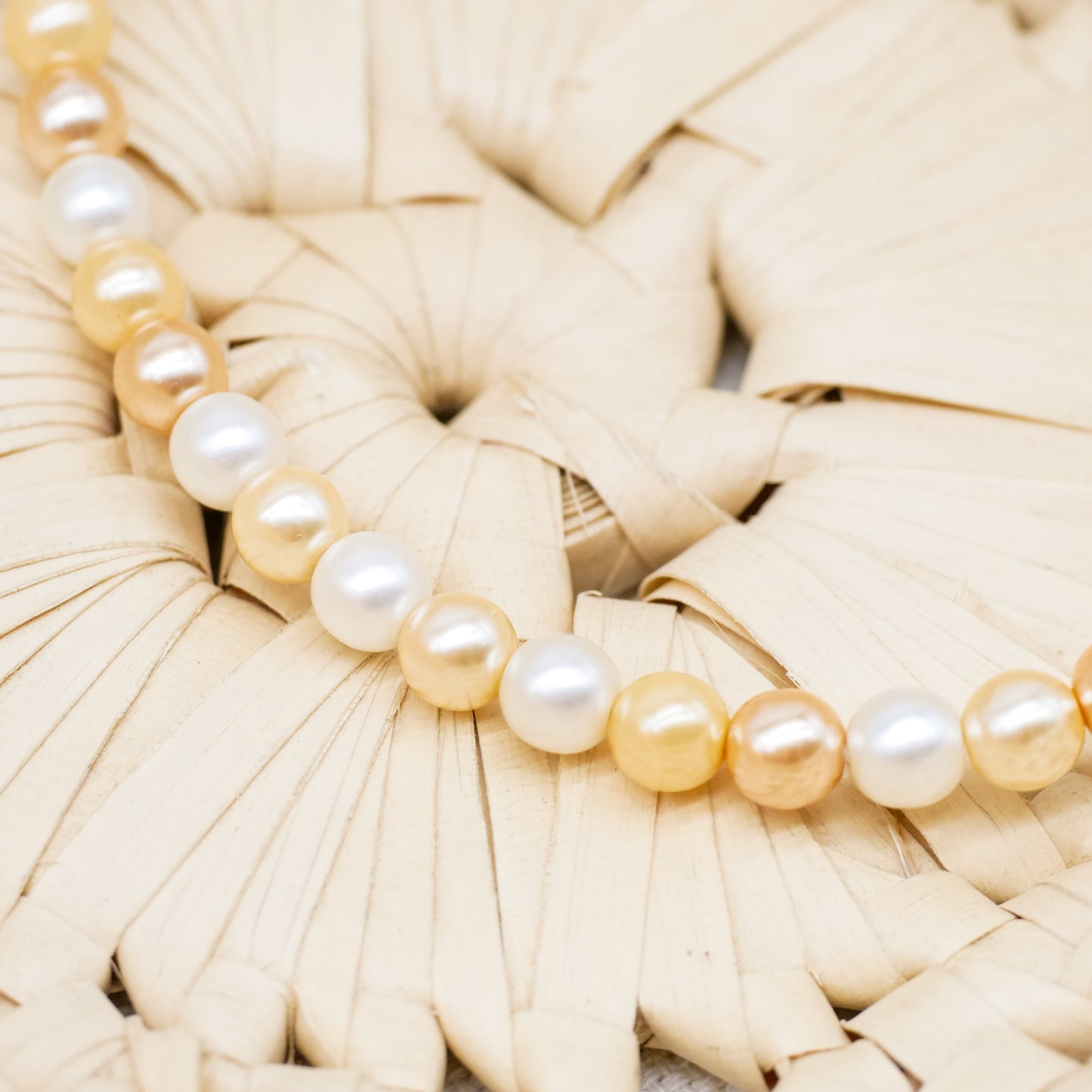 Perlenkette Peachy Pearls