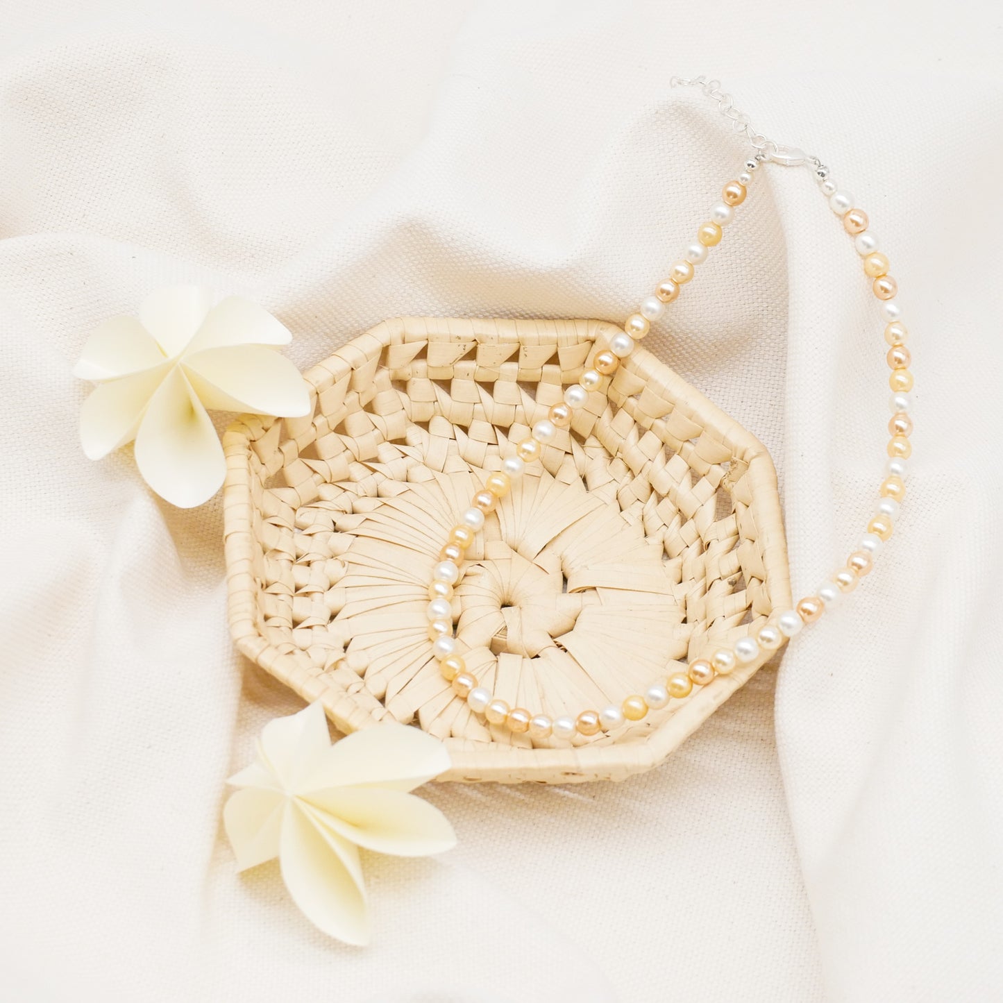 Perlenkette Peachy Pearls