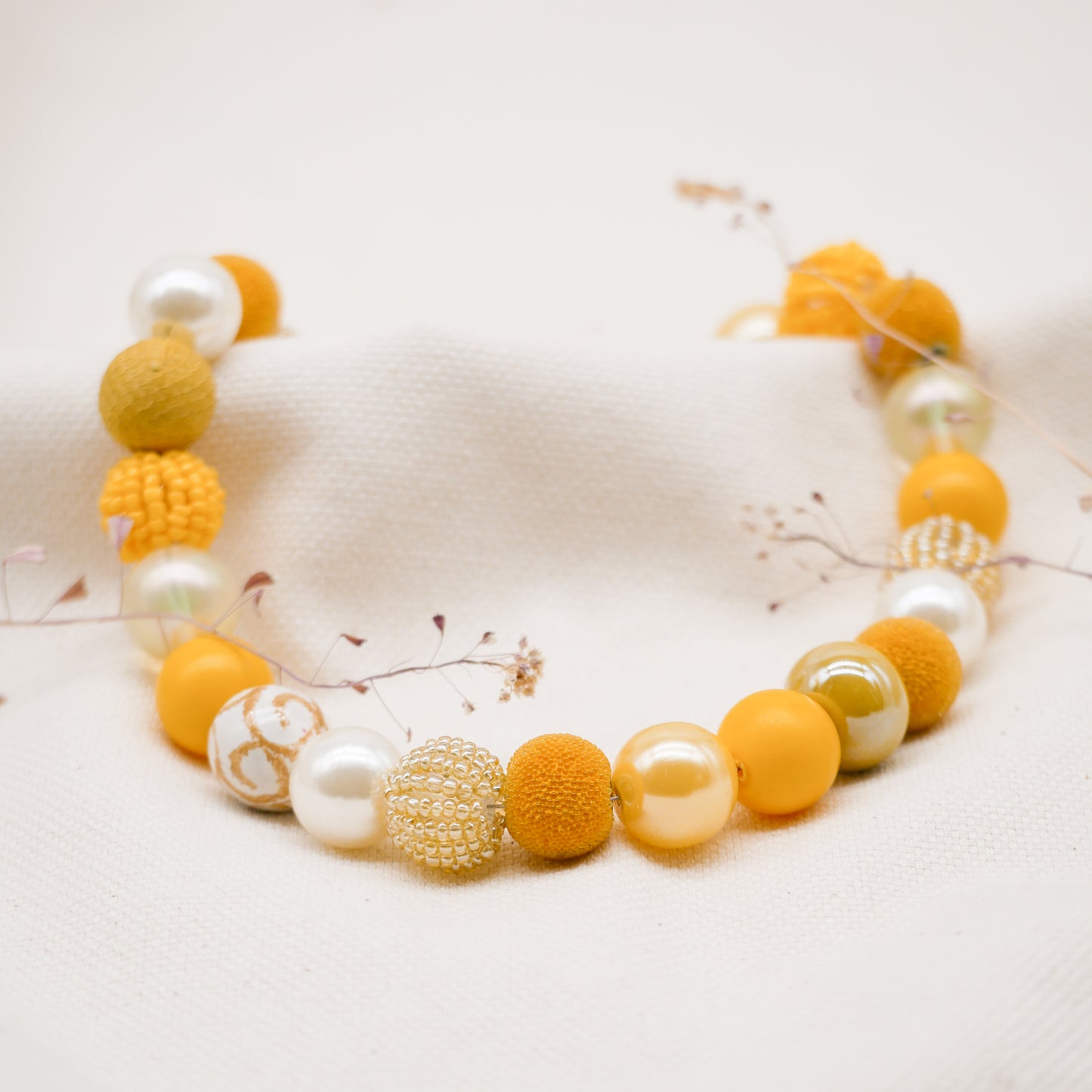 Perlenkette Greek Honey