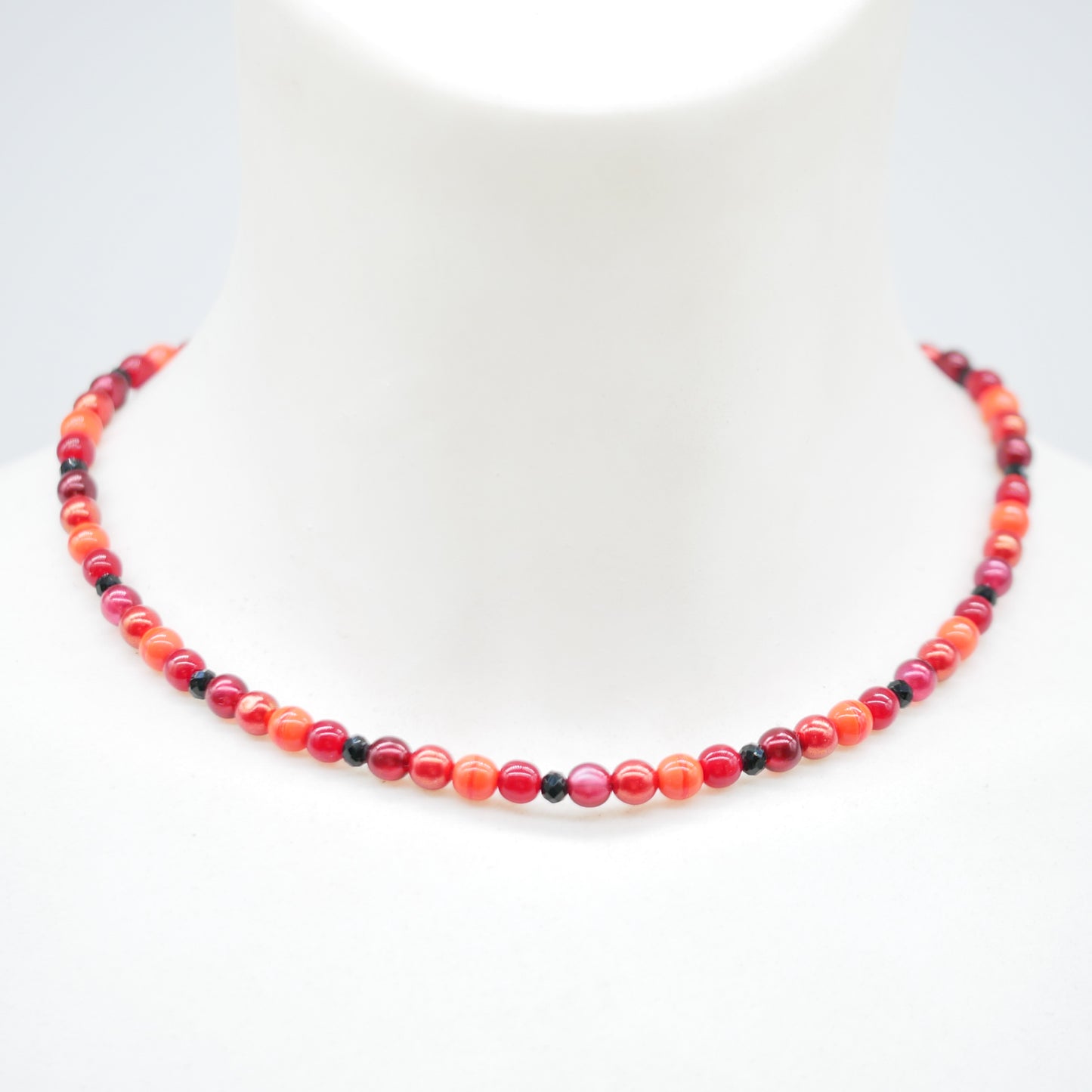 Perlenkette Red Rose