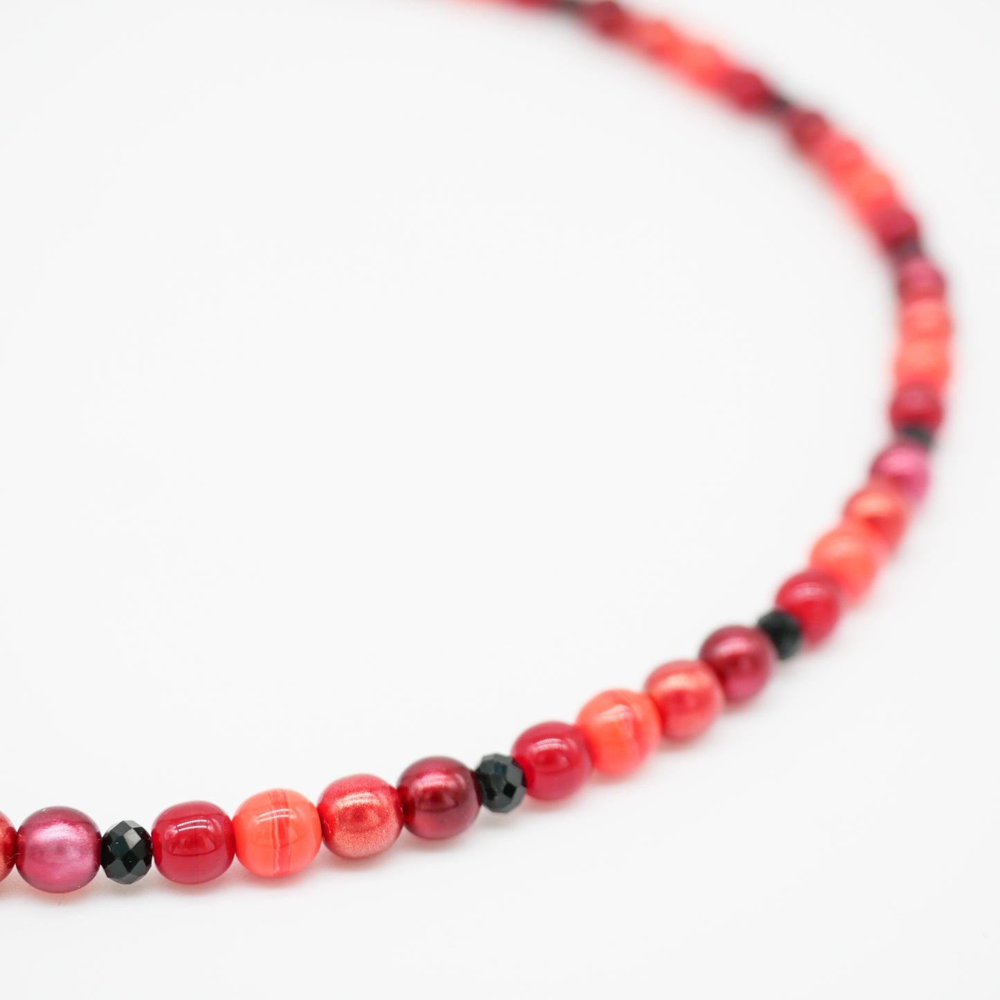 Perlenkette Red Rose