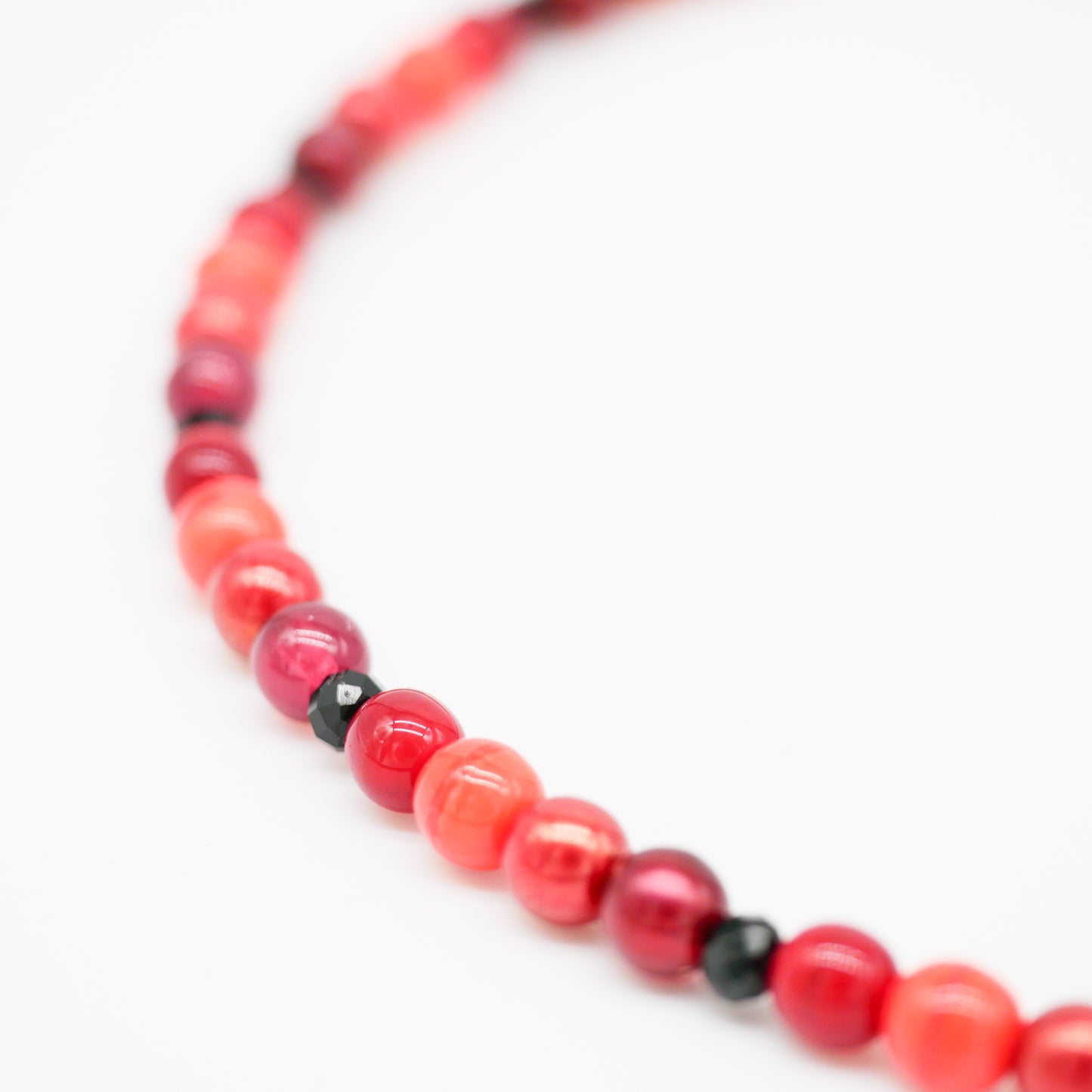 Perlenkette Red Rose