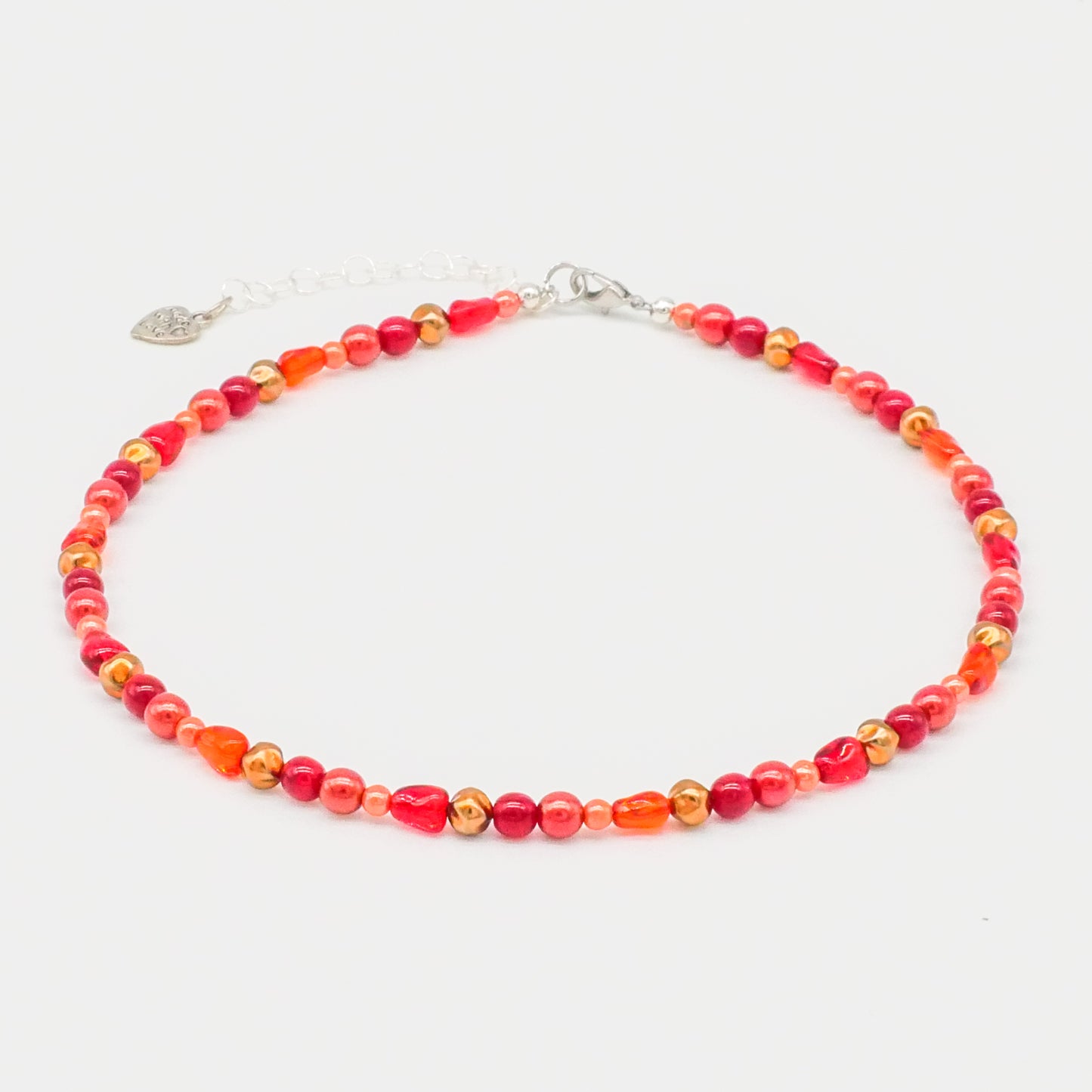 Perlenkette Red Charm