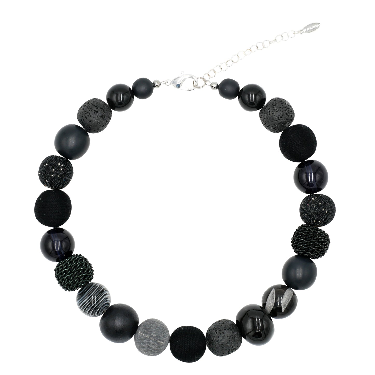 Perlenkette Black Beauty