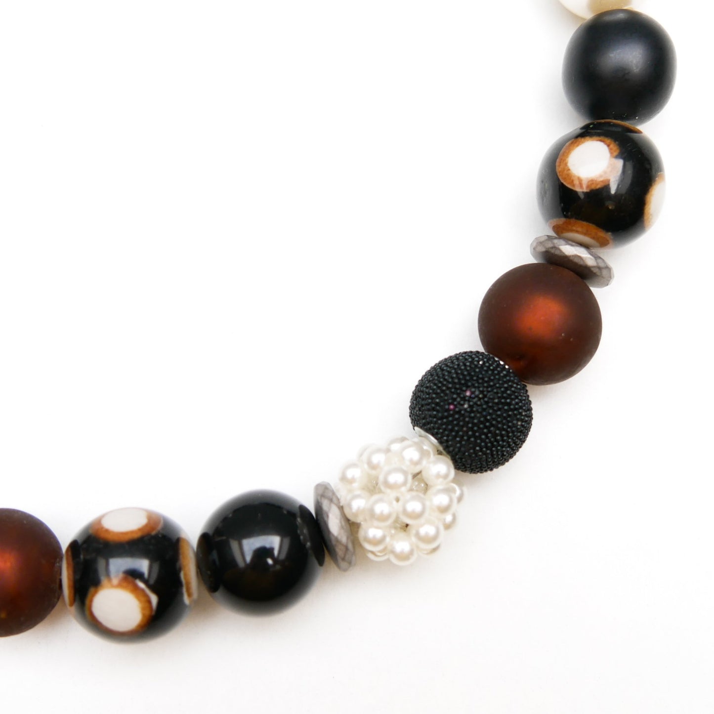 Perlenkette Black Desire