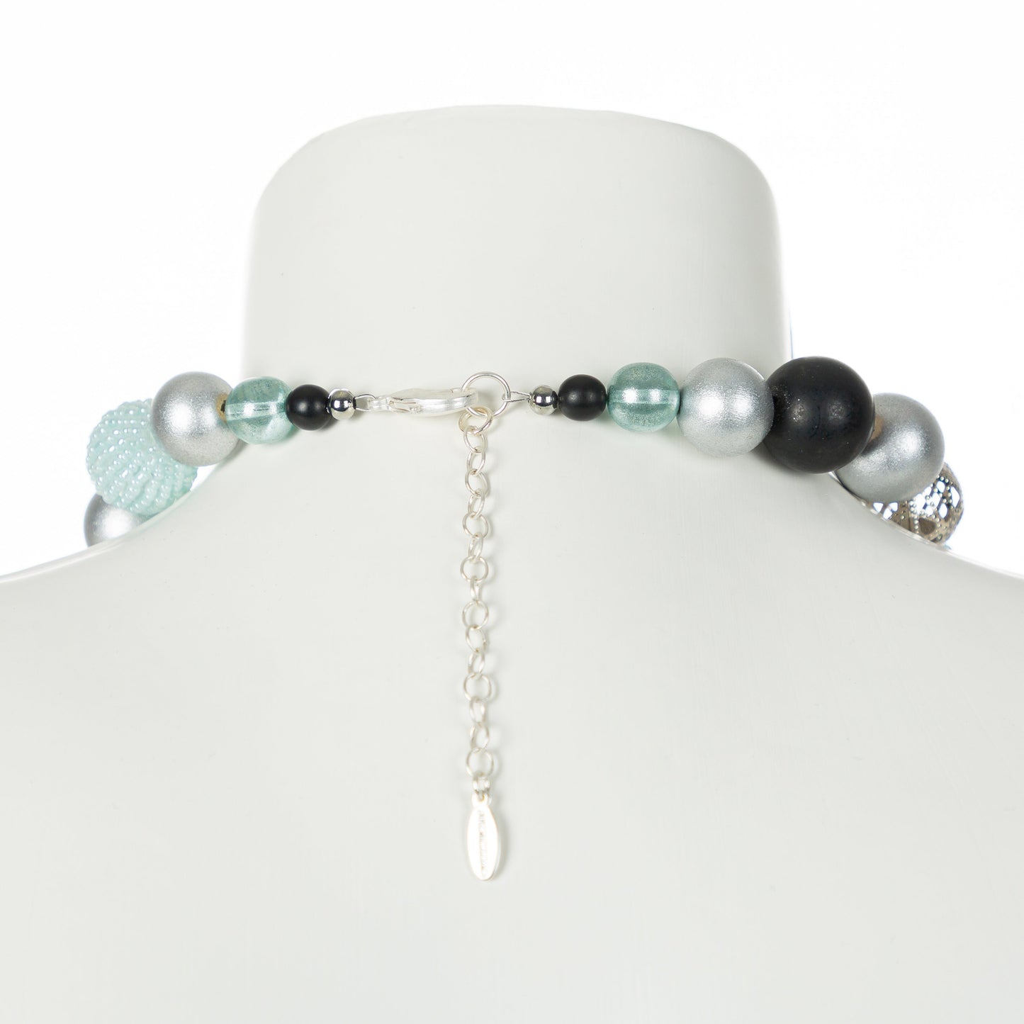 Perlenkette Black Mint