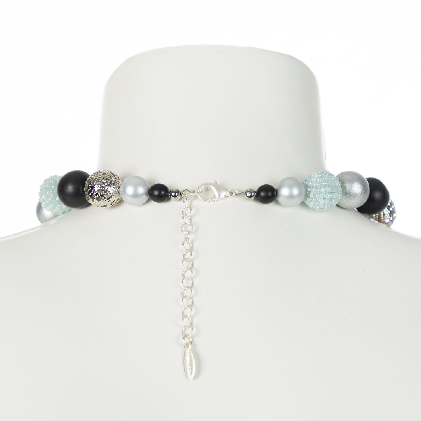 Perlenkette Black Mint