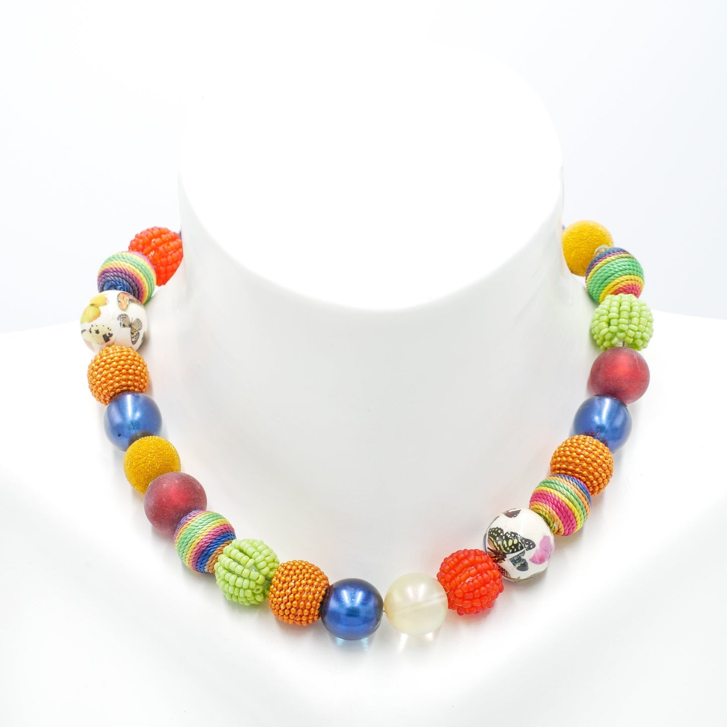 Perlenkette Multicolor