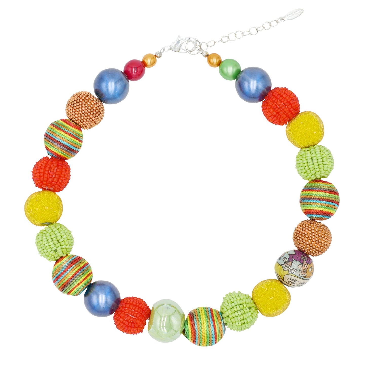 Perlenkette Multicolor