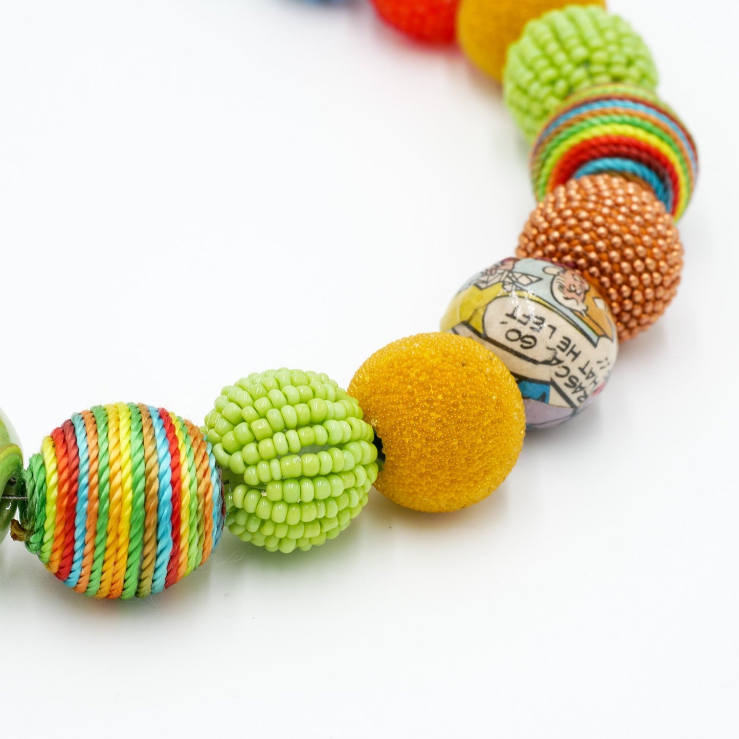 Perlenkette Multicolor