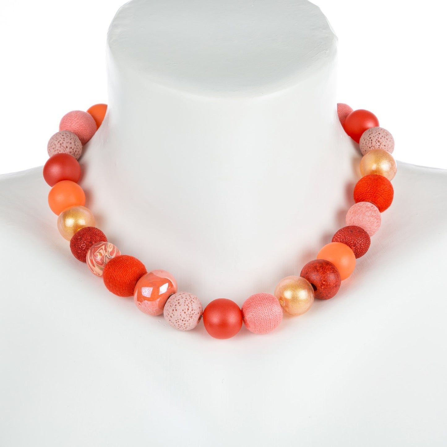 Perlenkette Red Range