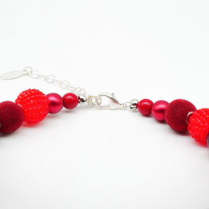 Perlenkette Red Secrets