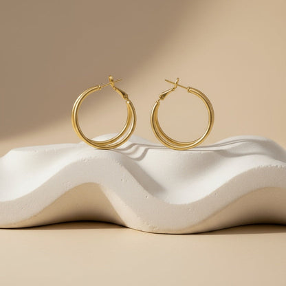 Ohrringe Celestial Lines Gold