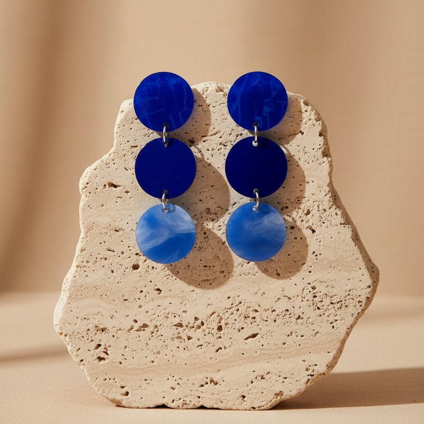 Ohrringe Blue Rhythm