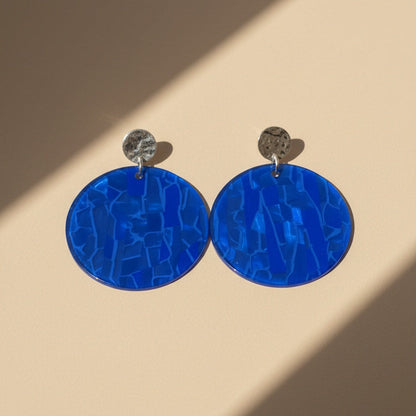 Ohrringe Blue Orbit