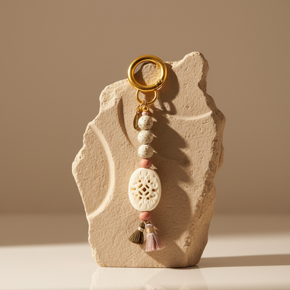 Bag Charm Ivory