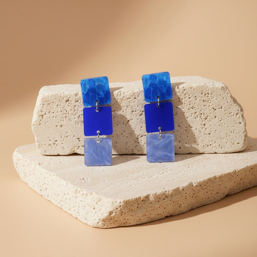 Ohrringe Blue Essence