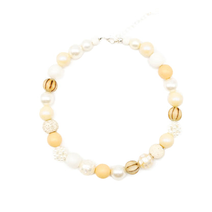 Perlenkette Off-White Dream