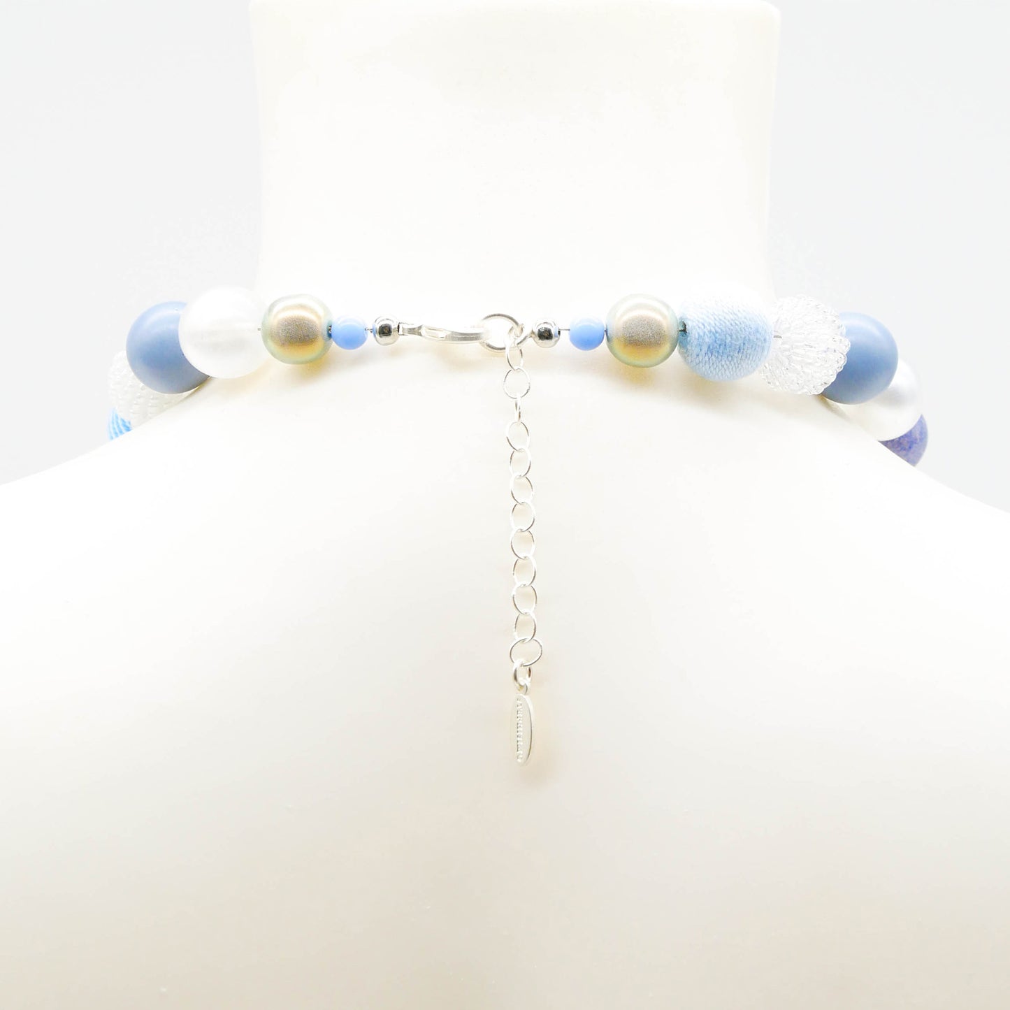 Perlenkette Skylar Light Blue