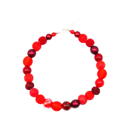 Perlenkette Red Secrets
