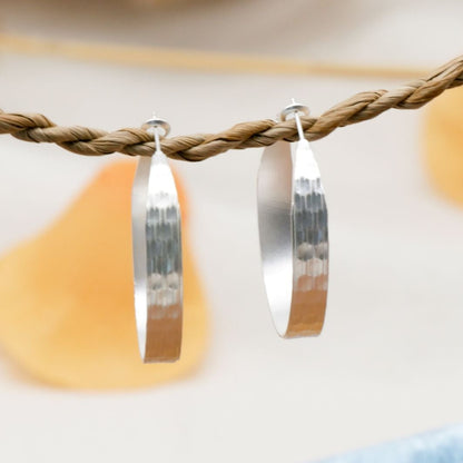 Ohrringe Silver Stripes