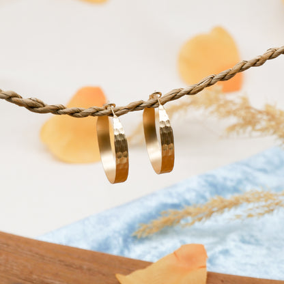 Ohrringe Golden Stripes