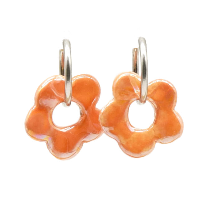Ohrringe Blossom Orange